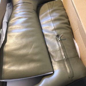 Phidias Lugsole Boot  Marc Fisher LTD - size 6.5 - Olive leather